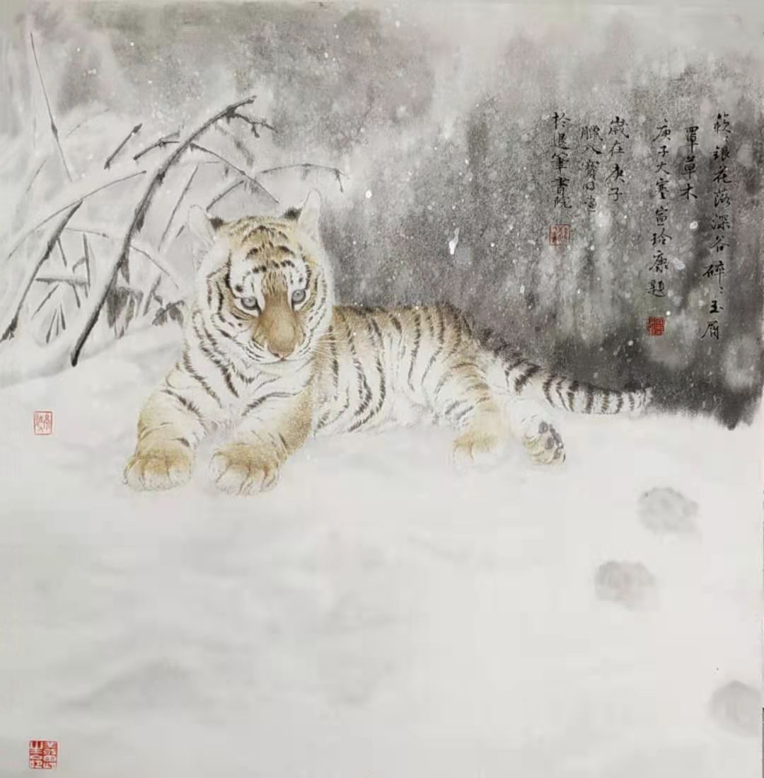 雪落深谷（二等奖）70cm✘67cm 郝宝明.jpg